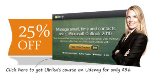 Outlook 2010: Manage email, time and contacts using Microsoft Outlook 2010
