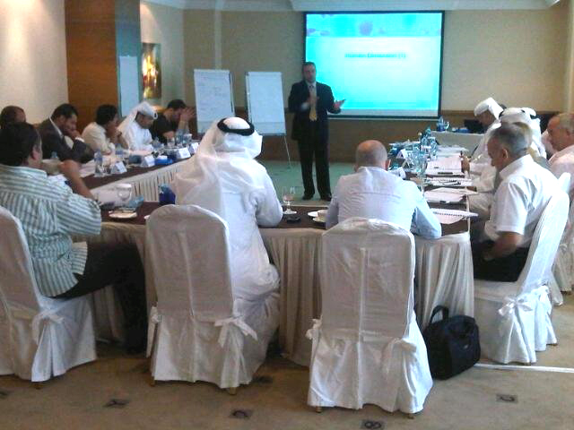 19 Middle and Senior Level Managers from across the GCC in Dubai for the Improving Managerial Skills course!